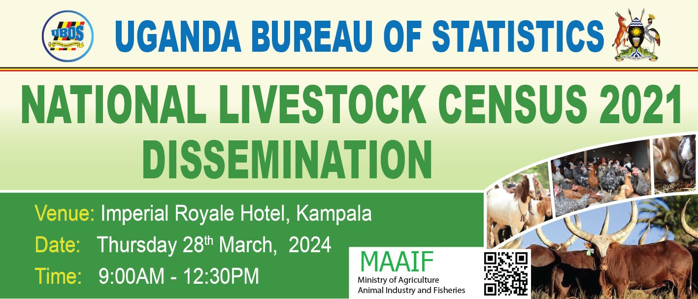 National Livestock Census 2021 Dissemination Uganda Bureau of Statistics